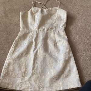 Forever 21 gold dress